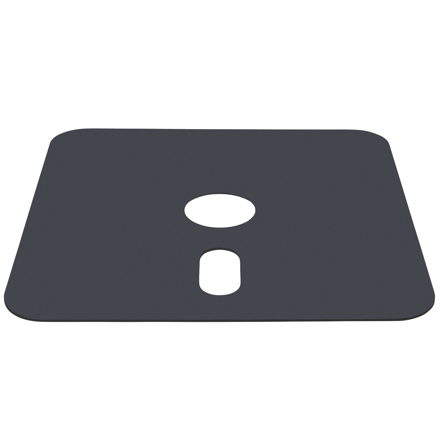 Decorplatte anthrazit zu Rollens. M4 90/120kg