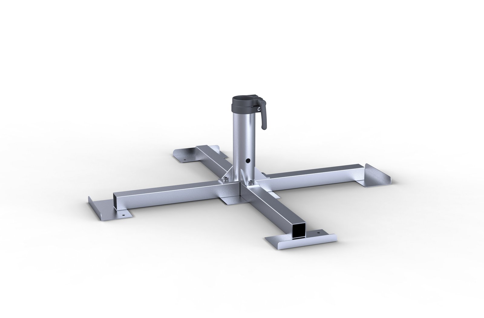 Standkreuz - zusammenschraubbar, ohne Platten