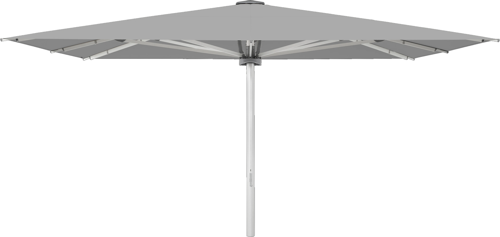 PALAZZO Style - 300x300 / quadratisch / 5 / Silver / ohne / Natureloxiertes Aluminium