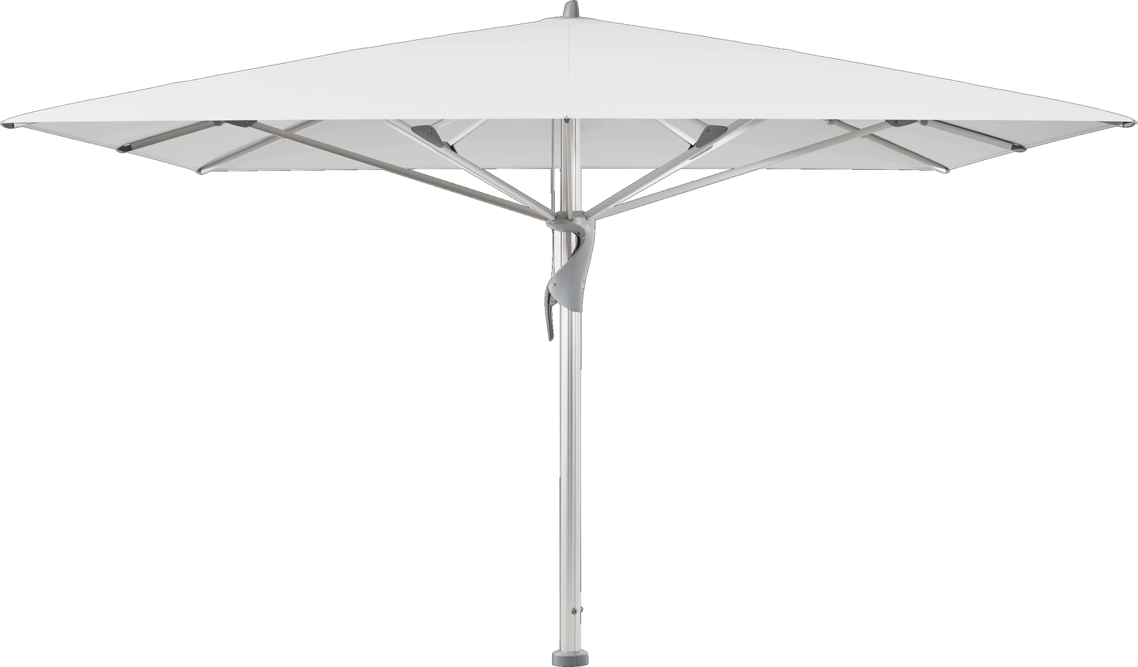 CASTELLO Pro - 550x450 / rechteckig / 5 / Plaster / ohne / Natureloxiertes Aluminium