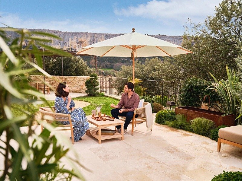 Sonnenschirm Terrasse