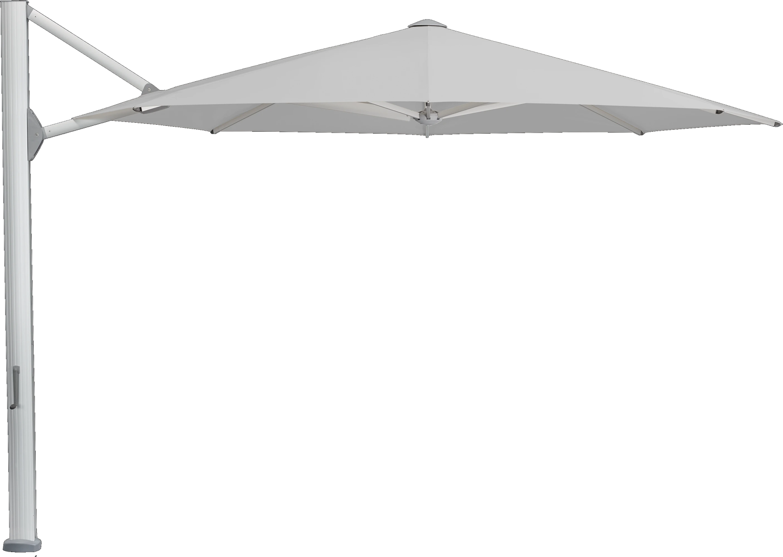 AMBIENTE Nova - 500 / rund / 5 / Granite / mit / Natureloxiertes Aluminium