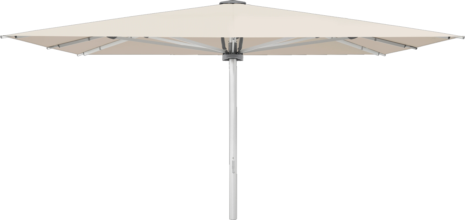PALAZZO Noblesse - 600x300 / rechteckig / 5 / Champagner / mit / Natureloxiertes Aluminium