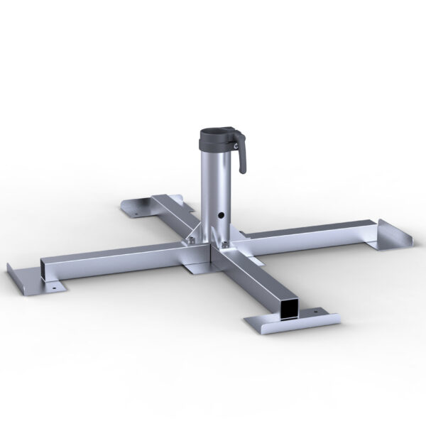 Standkreuz - zusammenschraubbar, ohne Platten