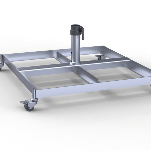 Standrahmen fahrbar - ohne Platten