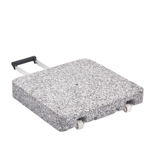 Granitsockel Z, 40kg, 45x45x8cm Naturstein