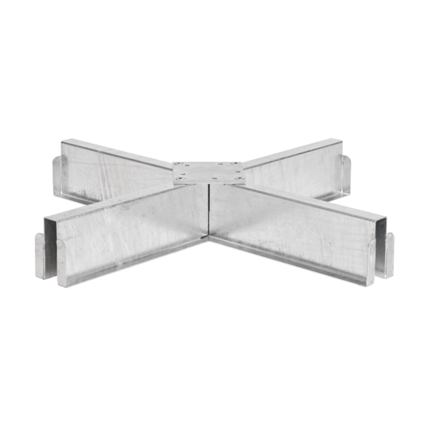 Ständerkreuz M4 für 12 Platten 40x40x4cm, 180kg